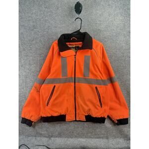 WearGuard HI-VIS Insulated Orange Jacket Men’s Large